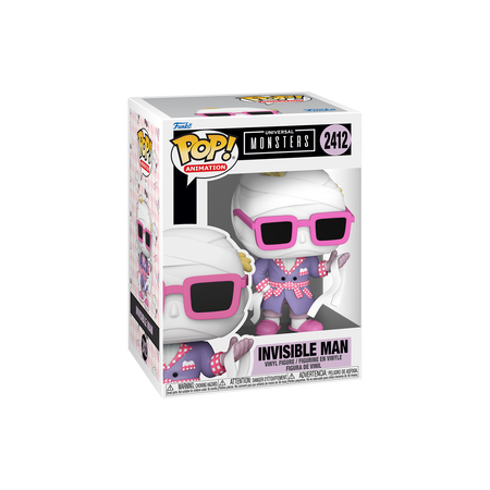 Funko Pop Invisible Man (Anime) – Figurine Universal Monsters Cinéma Horreur Collector Vinyle Officielle
