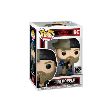 Funko Pop Jim Hopper (Split) – Figurine Stranger Things Cinéma Horreur Collector Vinyle Officielle