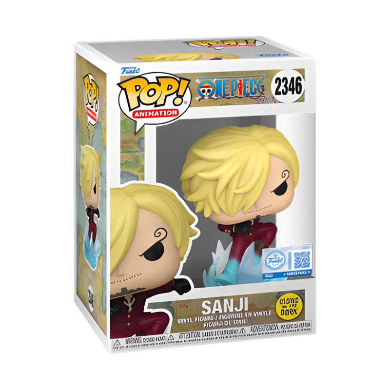 Funko Pop Sanji (Glow) – Figurine One Piece Manga Animation Collector Vinyle Officielle
