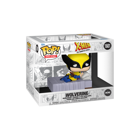 Funko Pop Pop! Deluxe Wolverine (Wolverine's Crush Meme) - Officielle Marvel