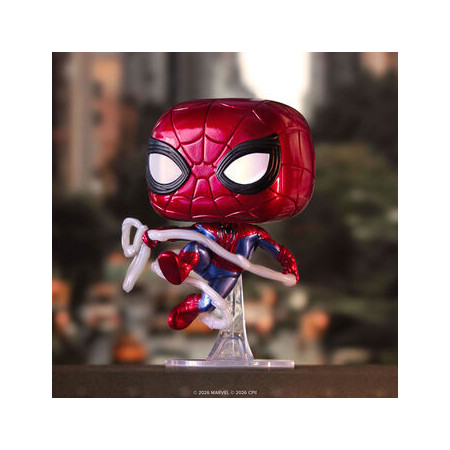 Funko Pop Pop! Spider-Man (Brand New Day) (Metallic) - Officielle Marvel