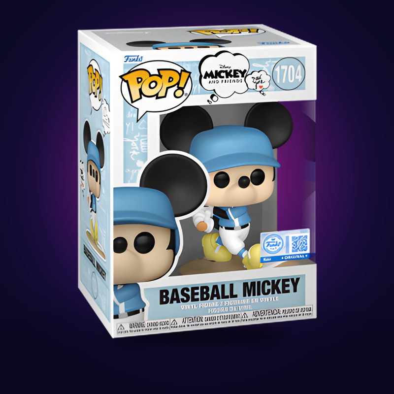 Funko Pop Baseball Mickey – Figurine Disney officielle