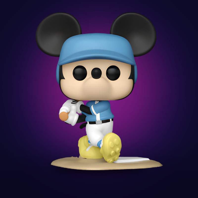 Funko Pop Baseball Mickey - Figurine Disney Collector Vinyle Officielle