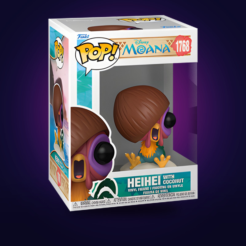 Funko Pop Hei Hei with Coconut – Figurine Disney officielle