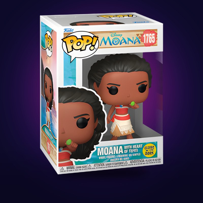 Funko Pop Moana with Heart of Te Fiti (Glow) – Disney