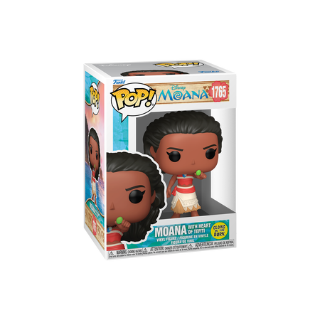 Funko Pop Pop! Moana with Heart of Te Fiti (Glow) - Officielle Disney