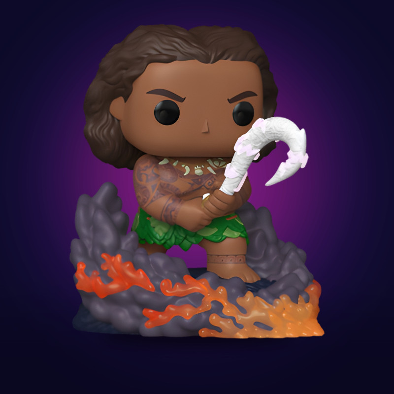 Funko Pop Premium Maui (Glow) - Figurine Disney Collector Vinyle Officielle