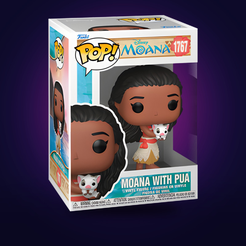 Funko Pop Moana with Pua – Figurine Disney officielle