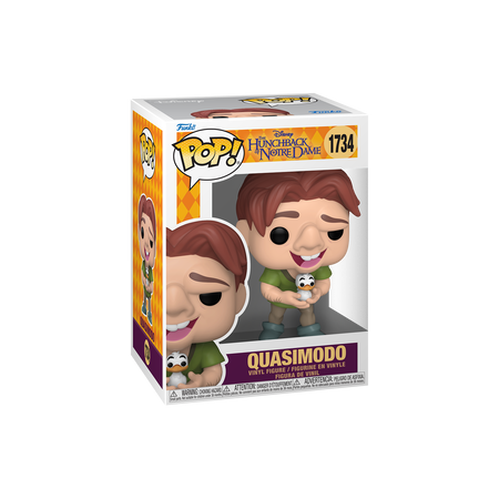 Funko Pop Pop! Quasimodo with Bird - Officielle Disney