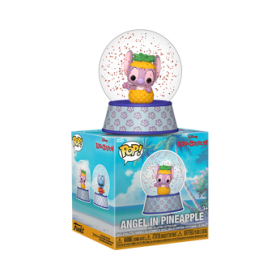 Funko Pop Angel in Pineapple Mini Glitter Globe - Officielle Disney