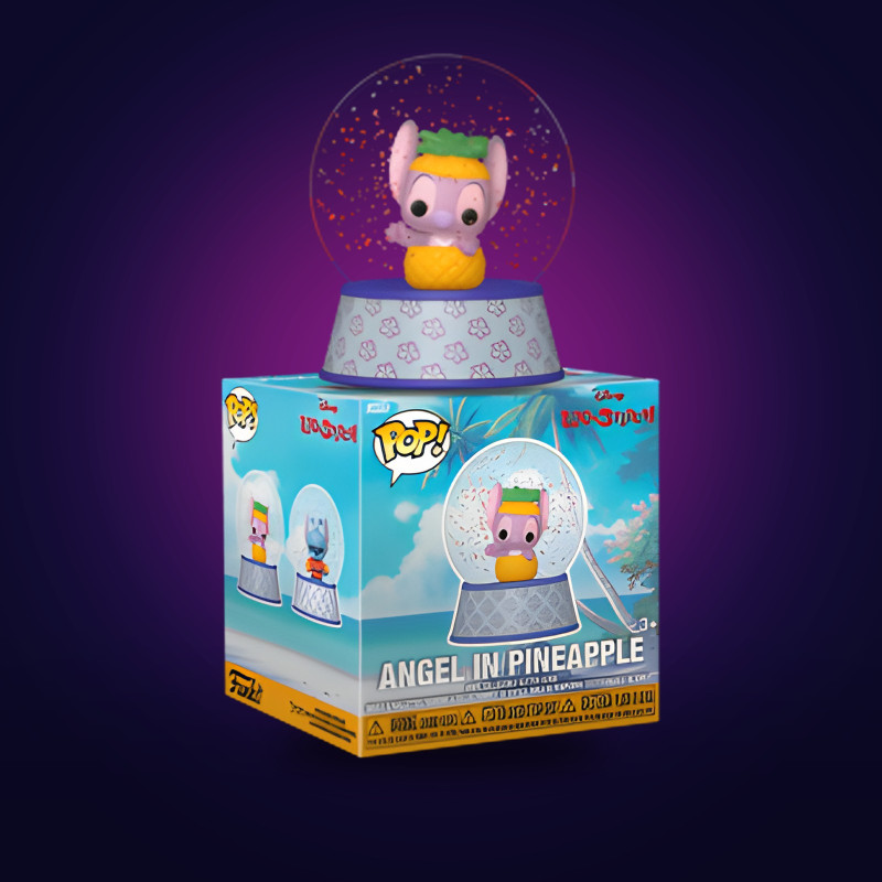 Funko Pop Angel in Pineapple Mini Glitter Globe – Disney