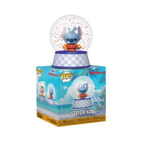 Funko Pop Stitch 626 Mini Glitter Globe - Officielle Disney