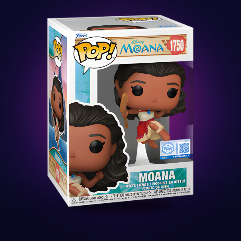 Funko Pop Moana (Leaping) – Figurine Disney officielle