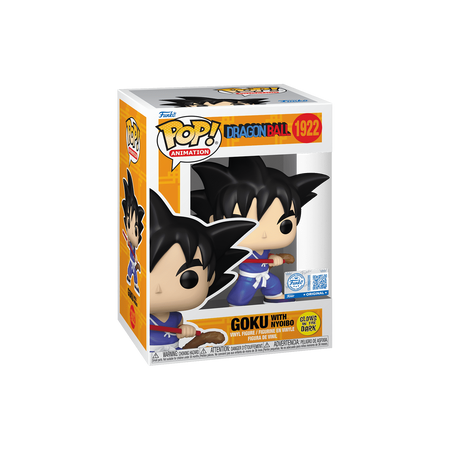 Funko Pop Pop! Goku with Nyoibo (Glow) - Officielle Dragon Ball