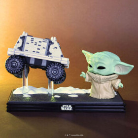 Funko Pop Pop! Moment Grogu with Polar Mouse Droid - Officielle Star Wars