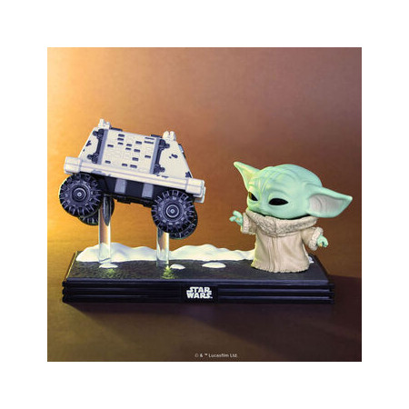 Funko Pop Pop! Moment Grogu with Polar Mouse Droid - Officielle Star Wars