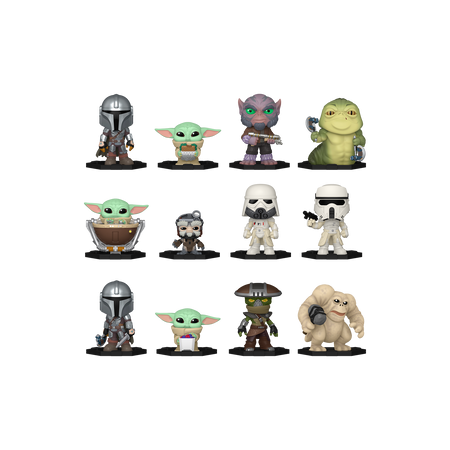 Funko Pop The Mandalorian and Grogu Mystery Minis - Officielle Star Wars