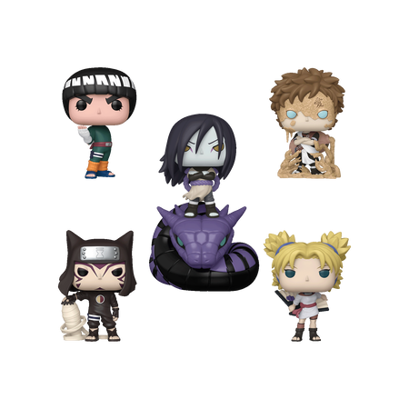 Funko Pop Naruto Bundle - Officielle Manga