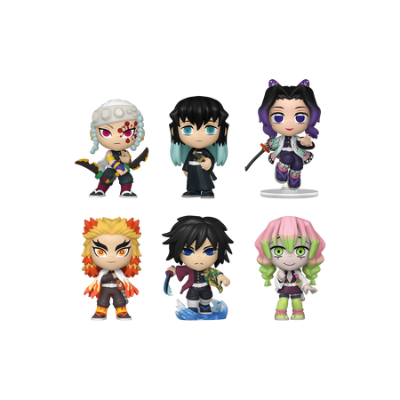 Funko Pop Demon Slayer Mini Vinyl Figures (Hashira) - Officielle Manga