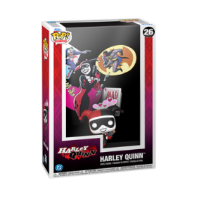 Funko Pop Pop! Comic Covers Harley Quinn - Officielle DC Comics
