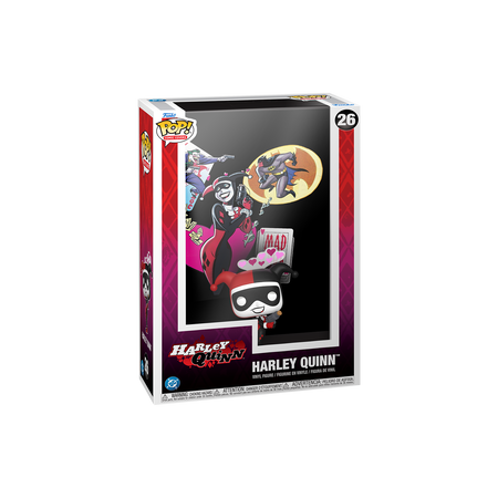 Funko Pop Pop! Comic Covers Harley Quinn - Officielle DC Comics
