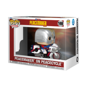 Funko Pop Pop! Rides Peacemaker on Peacecycle - Officielle DC Comics