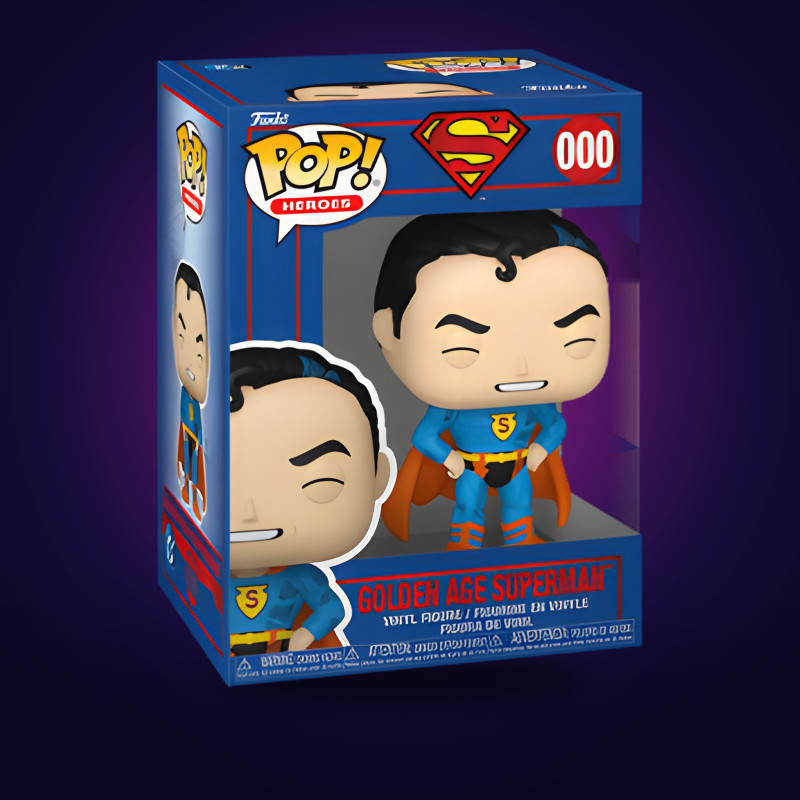 Funko Pop Golden Age Superman – DC Comics