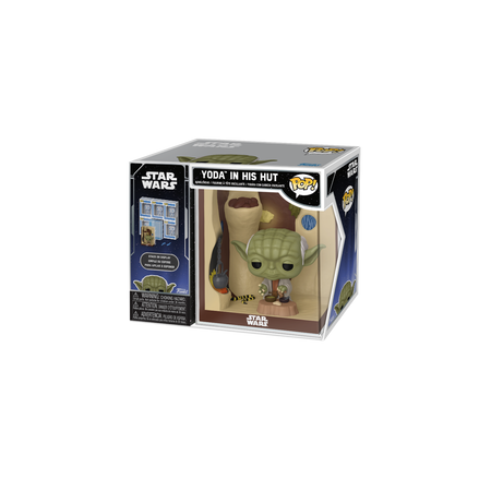 Funko Pop Pop! Nooks Yoda in His Hut - Officielle Star Wars