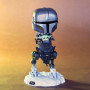 Funko Pop Pop! Rides Deluxe The Mandalorian with Grogu in Imperial Remnant AT-RT - Officielle Star Wars