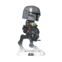 Funko Pop Pop! Rides Deluxe The Mandalorian with Grogu in Imperial Remnant AT-RT - Officielle Star Wars