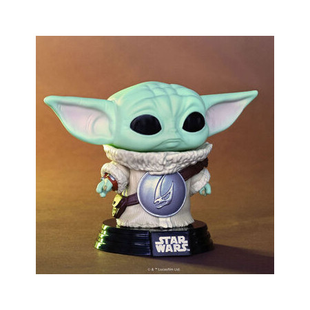 Funko Pop Pop! Grogu with Mudhorn Chest Armor - Officielle Star Wars