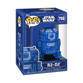 Funko Pop Pop! R2-D2 (Blueprint Deco) - Officielle Star Wars