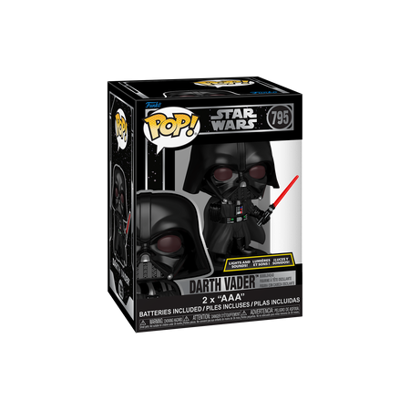 Funko Pop Pop! Lights and Sounds Darth Vader with Lightsaber - Officielle Star Wars