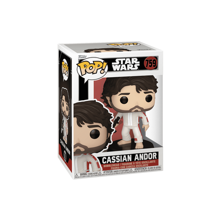 Funko Pop Pop! Cassian Andor with Blaster - Officielle Star Wars