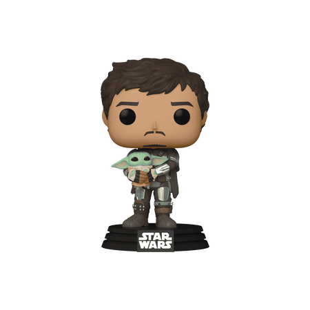 Funko Pop Pop! The Mandalorian with Grogu - Officielle Star Wars