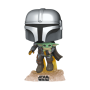 Funko Pop Pop! The Mandalorian Flying with Jet Pack - Officielle Star Wars