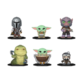 Funko Pop The Mandalorian and Grogu Mini Vinyl Figures - Officielle Star Wars