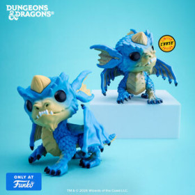 Funko Pop Pop! Blue Dragon Wyrmling - Officielle Video Games