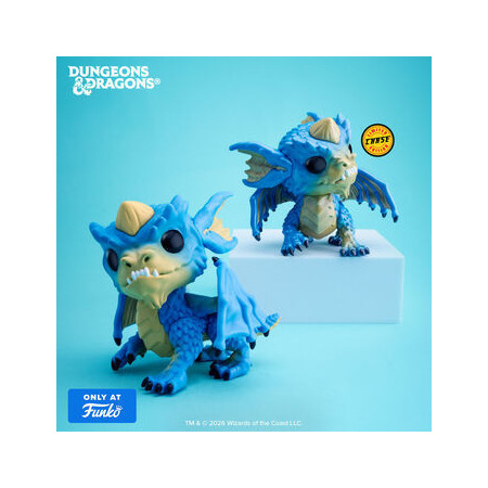 Funko Pop Pop! Blue Dragon Wyrmling - Officielle Video Games