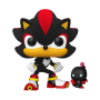 Funko Pop Pop! & Buddy Shadow with Dark Chao (Flocked) - Officielle Sonic