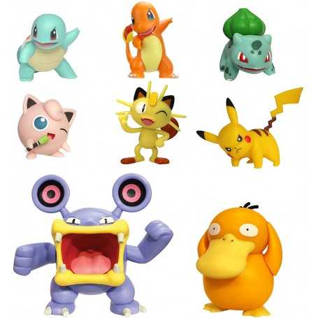 Pack 8 figurines Pokémon