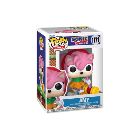 Funko Pop Pop! Amy Rose with Piko Hammer - Officielle Sonic