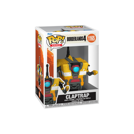 Funko Pop Pop! Claptrap (Borderlands 4) - Officielle Video Games