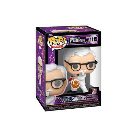 Funko Pop Pop! Colonel Sanders with Nugget Launcher (Funko Fusion) - Officielle Video Games