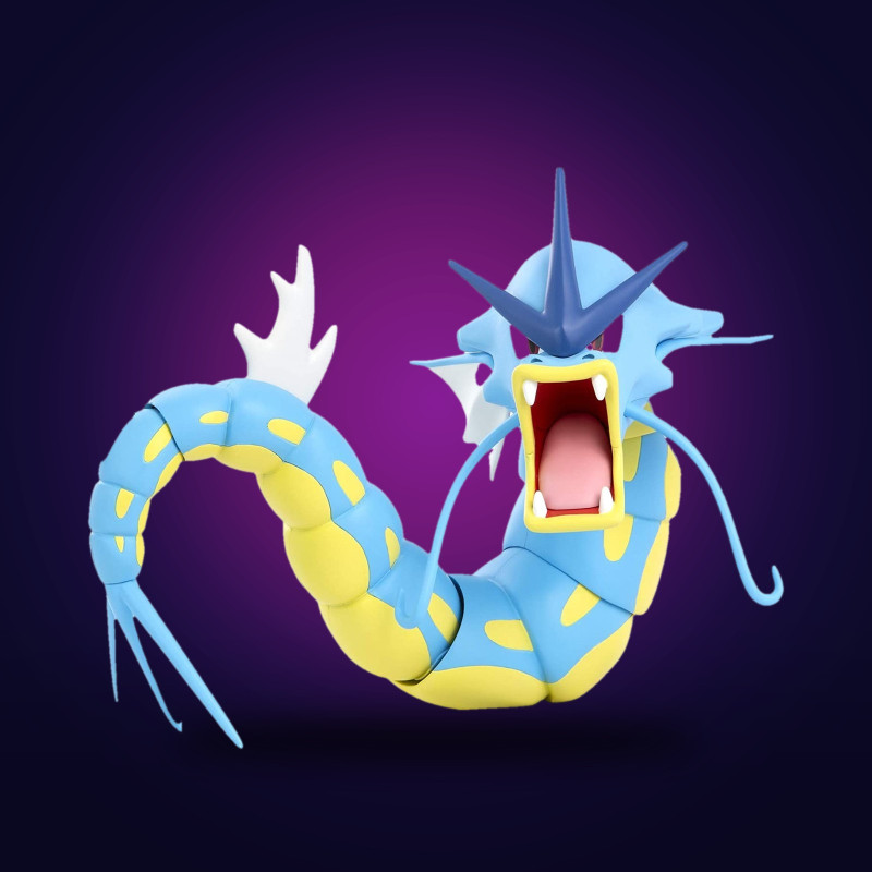 Figurine Pokémon Léviator Légendaire 30 cm - Gyarados Articulé Bandai