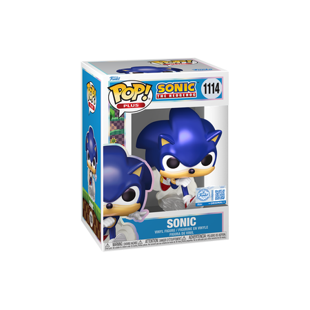 Funko Pop Pop! Plus Sonic (Pearlescent) - Officielle Sonic
