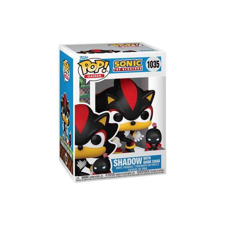 Funko Pop Pop! & Buddy Shadow with Dark Chao - Officielle Sonic