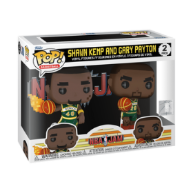 Funko Pop Pop! 8-Bit Shawn Kemp & Gary Payton 2-Pack - Officielle NBA