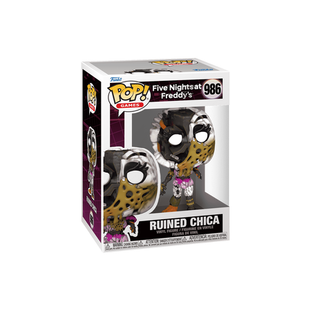Funko Pop Pop! Ruined Chica - Officielle Five Nights at Freddy's