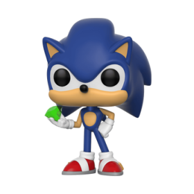 Funko Pop Pop! Sonic with Emerald - Officielle Sonic